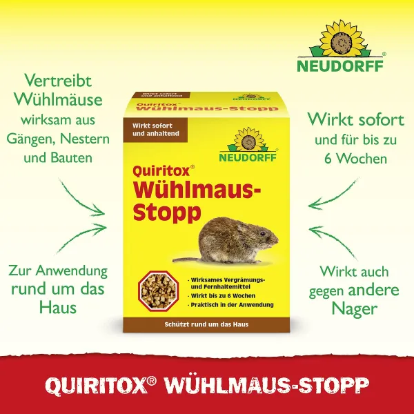 NEUDORFF® Quiritox® Wühlmaus-Stopp - 200 g
