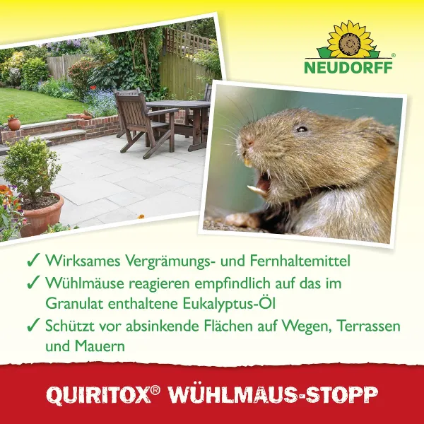 NEUDORFF® Quiritox® Wühlmaus-Stopp - 200 g