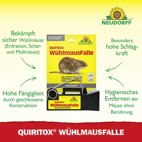 NEUDORFF® Quiritox® WühlmausFalle