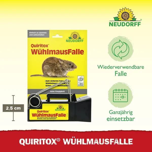 NEUDORFF® Quiritox® WühlmausFalle