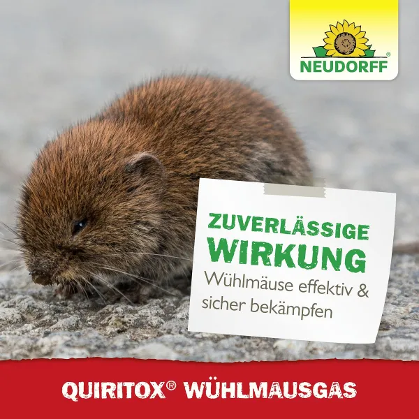 NEUDORFF® Quiritox® WühlmausGas - 2 Kartuschen