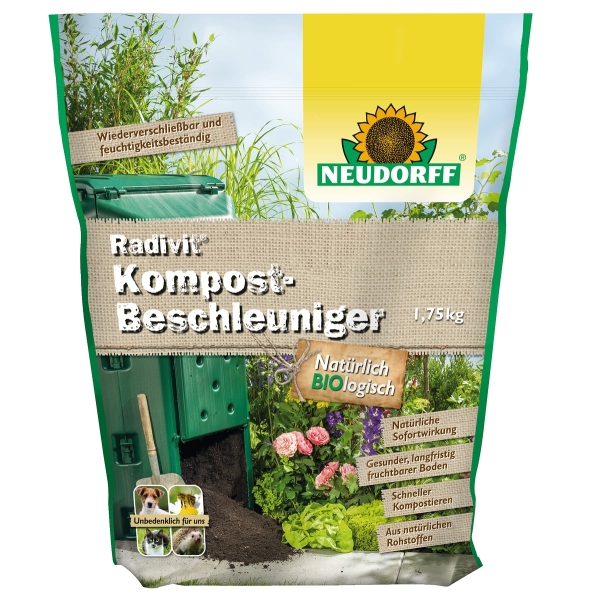 NEUDORFF® Radivit® Kompost-Beschleuniger BIO logisch für ca. 3,5 m³ - 1,75 kg