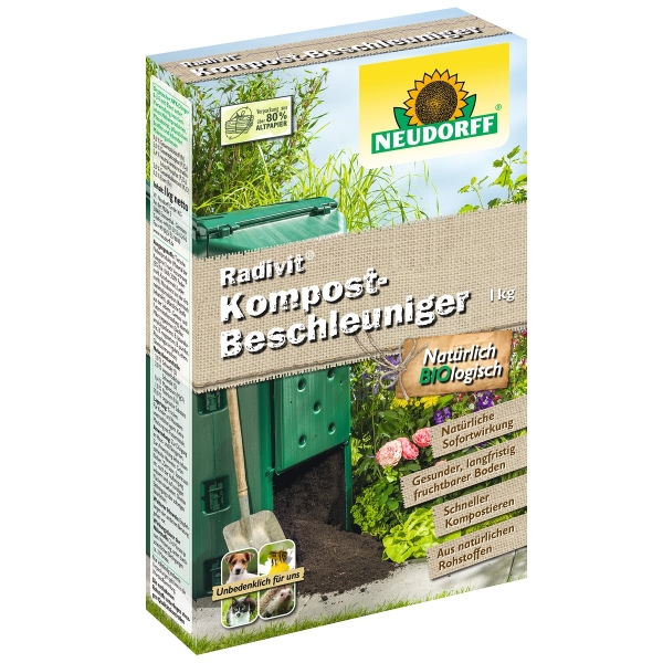 NEUDORFF® Radivit® Kompost-Beschleuniger BIO logisch für ca. 2  m³ - 1 kg
