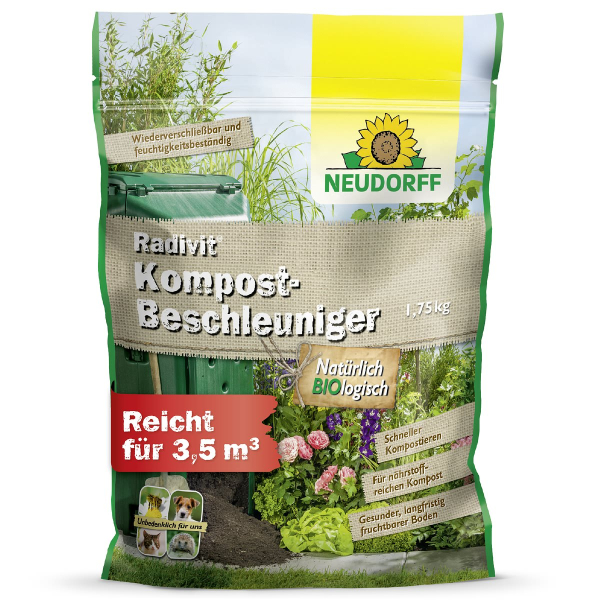 NEUDORFF® Radivit® Kompost-Beschleuniger BIO logisch für ca. 3,5 m³ - 1,75 kg