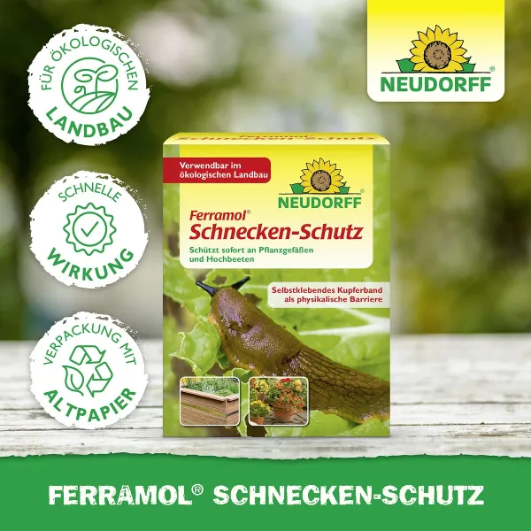 NEUDORFF® Schnecken-Schutz - 2 x 4 Meter