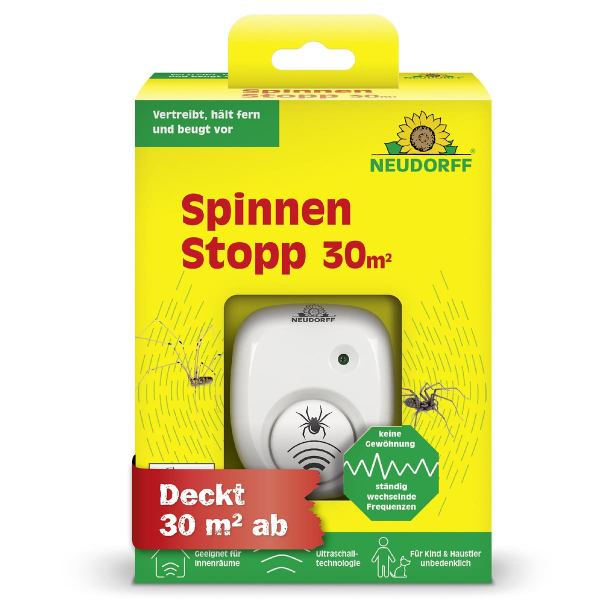 NEUDORFF® SpinnenStopp Ultraschallgerät für bis zu 30 m²