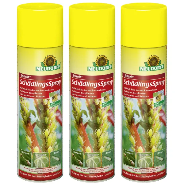NEUDORFF® Spruzit® Schädlingsspray - 400 ml x 3
