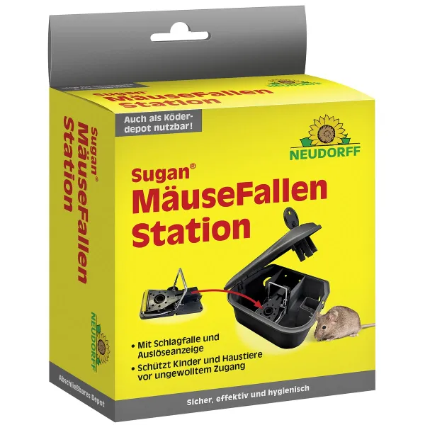 NEUDORFF® Sugan® Mäuse-Fallen-Station