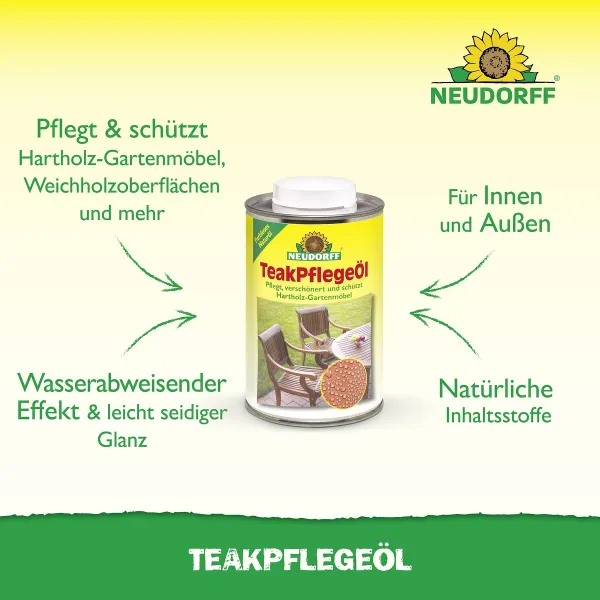 NEUDORFF® TeakPflegeÖl - 500 ml