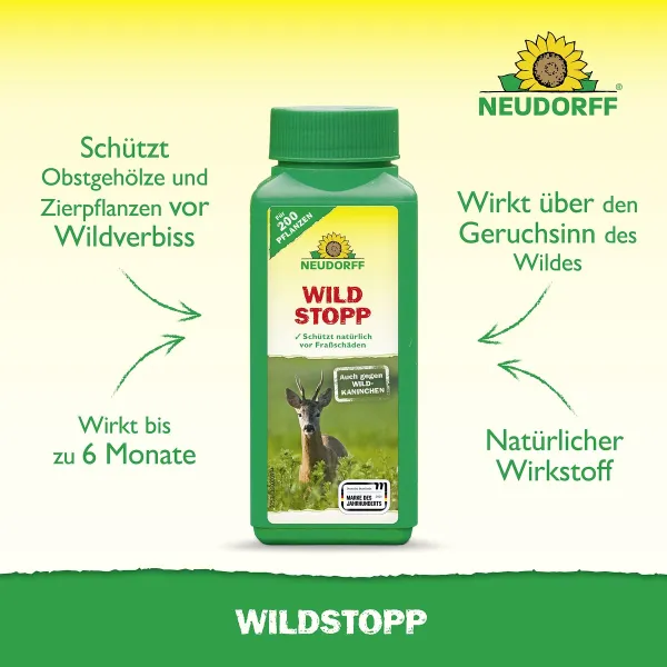 NEUDORFF® WildStopp für maximal 200 Pflanzen - 100 g