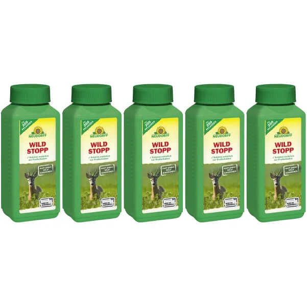 NEUDORFF® WildStopp für maximal 200 Pflanzen - 100 g x 5 NEUDORFF® WildStopp für maximal 200 Pflanzen - 100 g x 5
