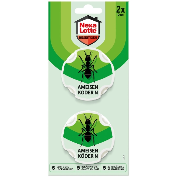 Nexa Lotte® Ameisenköder N - 2 Dosen