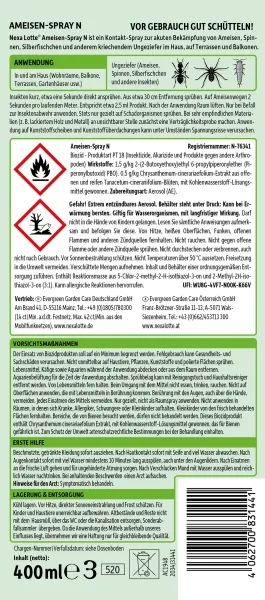 Nexa Lotte® Ameisen-Spray N - 400 ml
