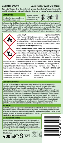 Nexa Lotte® Ameisen-Spray N - 400 ml