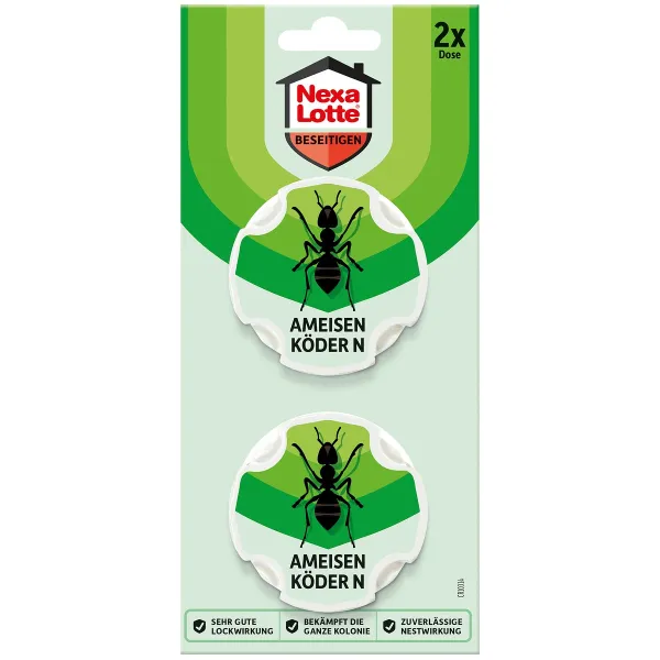 Nexa Lotte® Ameisenköder N - 2 Dosen