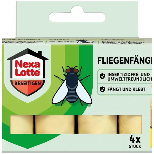 Nexa Lotte® Fliegenfänger - 4 Stück