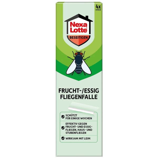 Nexa Lotte® Frucht- und Essig-Fliegenfalle - 4 Stück