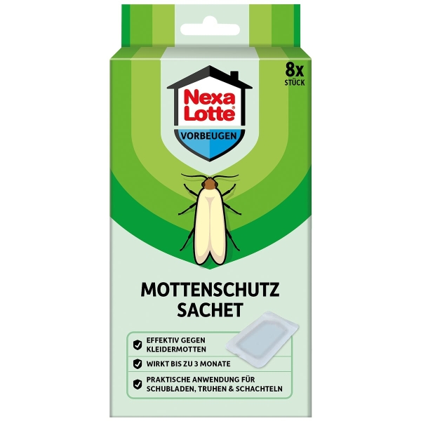 Nexa Lotte® Motten Sachet 8 Stück