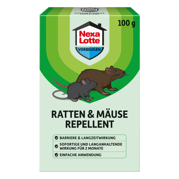 Nexa Lotte® Ratten & Mäuse Repellent 100 g