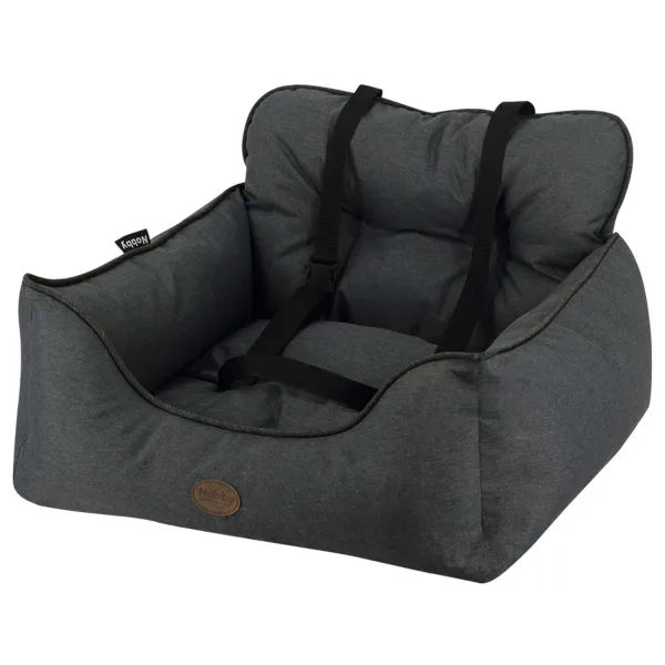 Nobby® Hunde Reisebett KADEK Grau 55 x 50 x 34 cm aus Mikrofaser