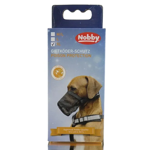 Nobby® Hunde Giftköderschutz Schwarz XL Nobby® Hunde Giftköderschutz Schwarz XL