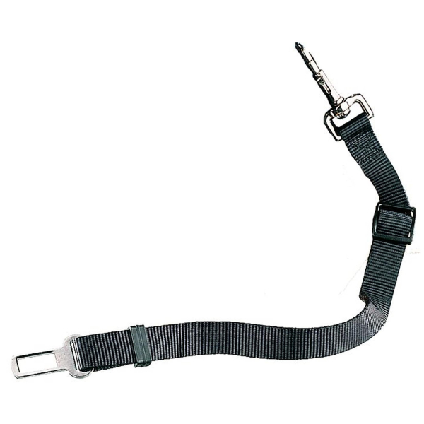 Nobby® Hunde Autosicherheitsgurt Schwarz Länge variabel von 49 bis 78 cm