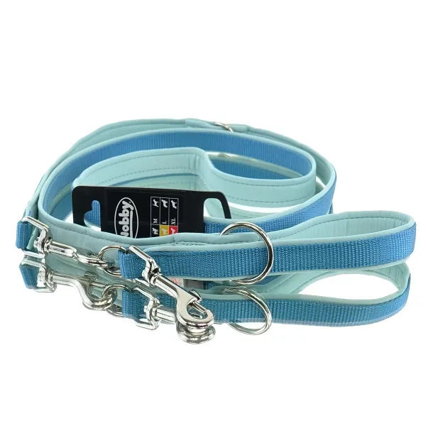 Nobby® Hunde Führleine Classic Preno Hellblau 2 Meter Größe XS - S Nobby® Hunde Führleine Classic Preno Hellblau 2 Meter Größe XS - S