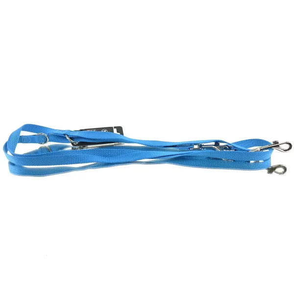 Nobby® Hunde Führleine Classic S Helblau L 200 cm - Nylon