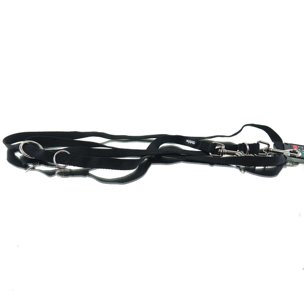 Nobby® Hunde Führleine Classic S Schwarz 200 cm - Nylon