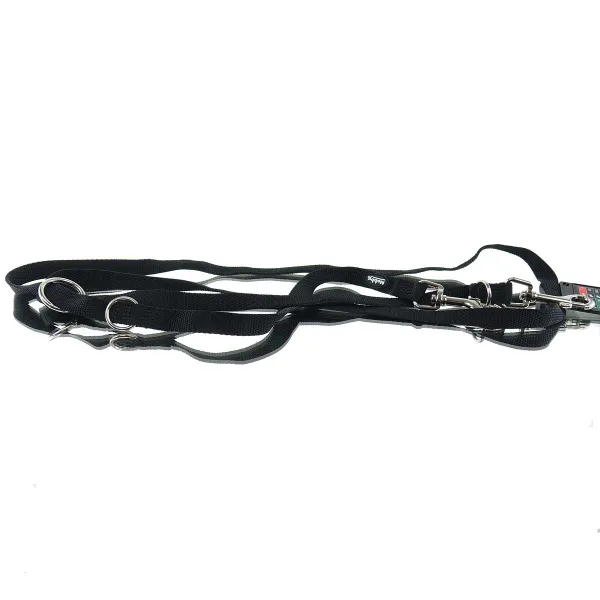 Nobby® Hunde Führleine Classic S Schwarz 200 cm - Nylon
