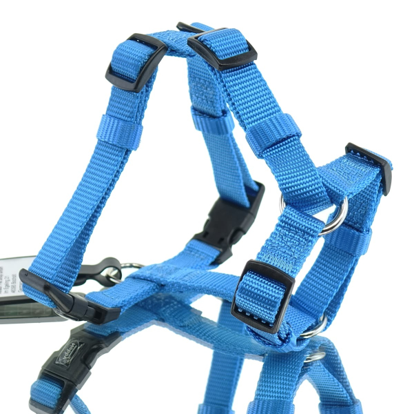Nobby® Hunde Geschirr Classic S-M Himmelblau Brust 30-50 cm - Nylon