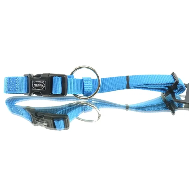 Nobby® Hunde Halsband Classic Hellblau Größe M - L