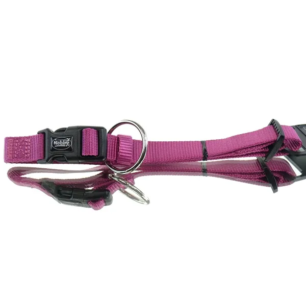Nobby® Hunde Halsband Classic Himbeere Größe M - L