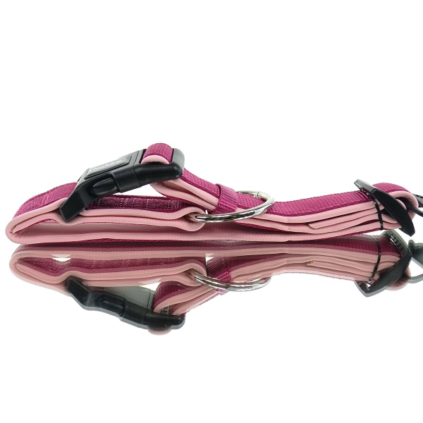 Nobby® Hunde Halsband Classic Preno Himbeere/Pink Größe M - L 
