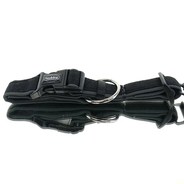 Nobby® Hunde Halsband Classic Preno Schwarz/Grau Größe M - L Nobby® Hunde Halsband Classic Preno Schwarz/Grau Größe M - L