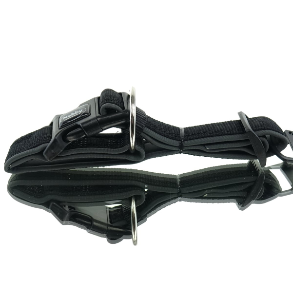Nobby® Hunde Halsband Classic Preno Schwarz/Grau Größe S - M