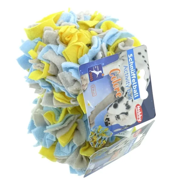 Nobby® Hunde + Katzen Schnüffelball COLORE S Ø ca. 10 cm - Polyester