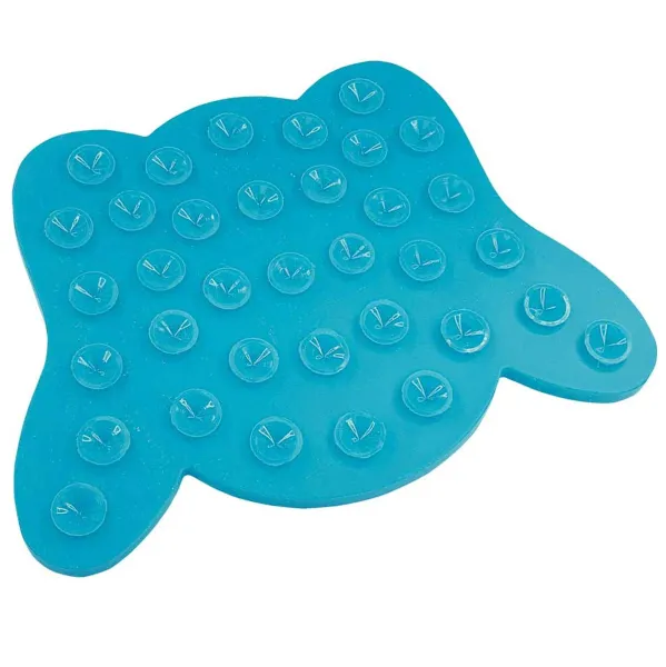 Nobby® Hunde Leckmatte Hundekopf Hellblau 20 x 14,5 cm - Silikon