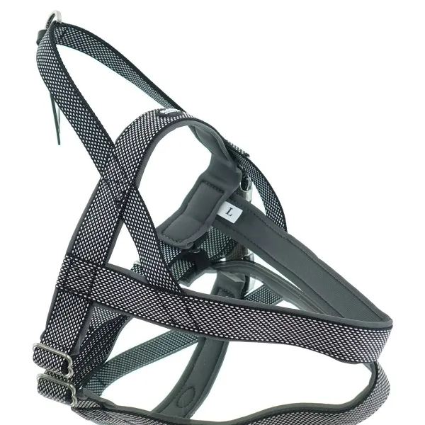 Nobby® Hunde Norwegergeschirr Classic Preno Royal L Schwarz & Weiß 60-76 cm - Nylon Nobby® Hunde Norwegergeschirr Classic Preno Royal L Schwarz & Weiß 60-76 cm - Nylon