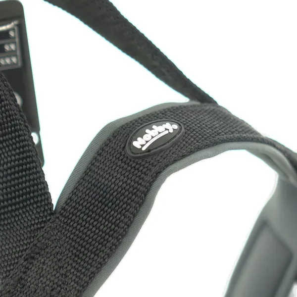 Nobby® Hunde Norwegergeschirr Classic Preno Schwarz/Grau Größe L