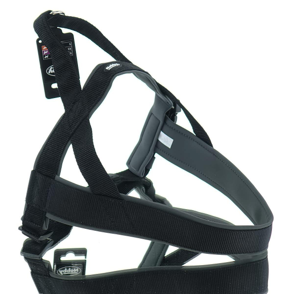 Nobby® Hunde Norwegergeschirr Classic Preno Schwarz/Grau Größe M - L