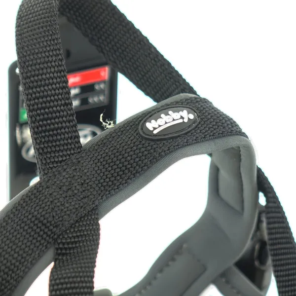 Nobby® Hunde Norwegergeschirr Classic Preno Schwarz/Grau Größe S - M