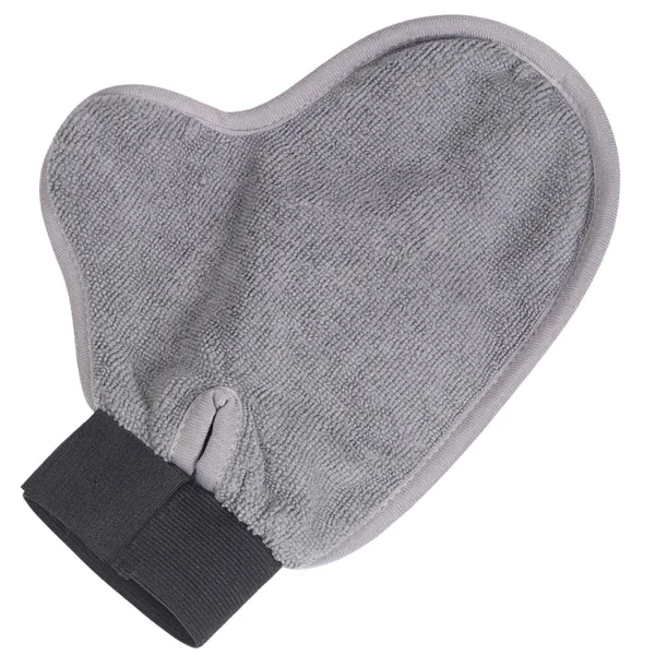Nobby® Hunde Pflegehandschuh Gummi- und Mikrofaserseite grau