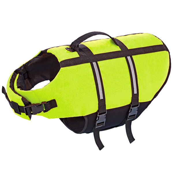 Nobby® Hunde-Schwimmweste Neon Gelb Gr. XL - 45 cm