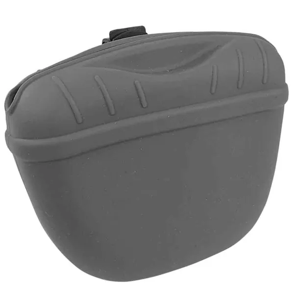Nobby® Hunde Silikon Snackbeutel RIO Grau mit Gürtelclip 12,5 cm Nobby® Hunde Silikon Snackbeutel RIO Grau mit Gürtelclip 12,5 cm