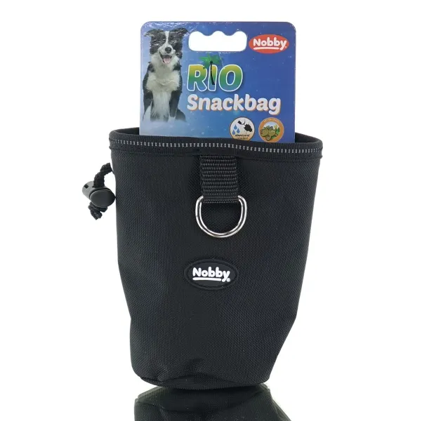 Nobby® Hunde Snackbeutel RIO Schwarz Ø 11 x 14 cm Nobby® Hunde Snackbeutel RIO Schwarz Ø 11 x 14 cm