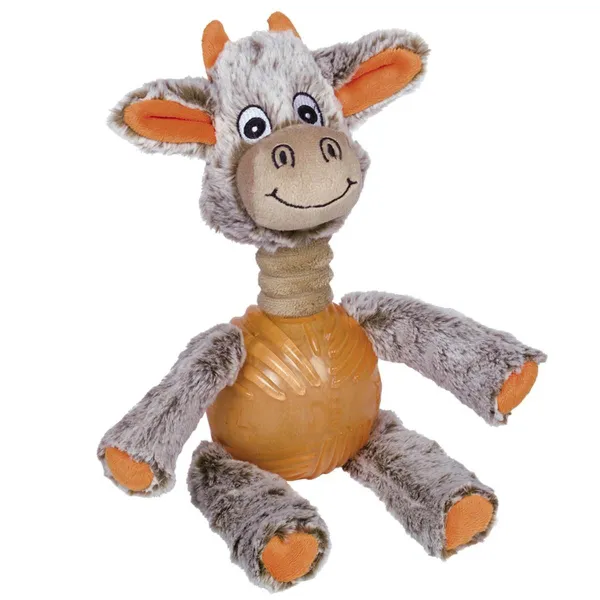 Nobby® Hunde Spielzeug Plüsch Kuh mit TPR 32 cm