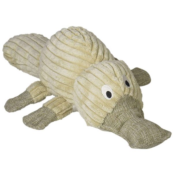 Nobby® Hunde Spielzeug Plüsch Schnabeltier Beige 44 cm