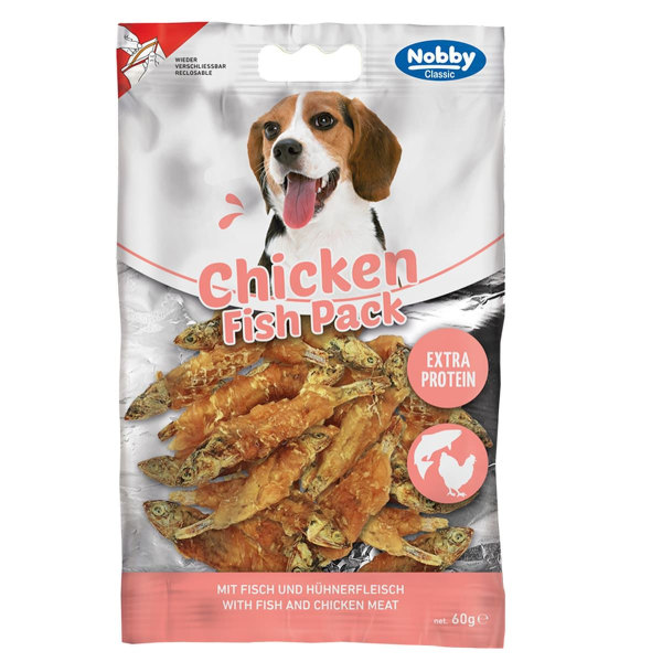 Nobby® Hunde StarSnack CLASSIC Barbecue Chicken Fish ca. 60 g