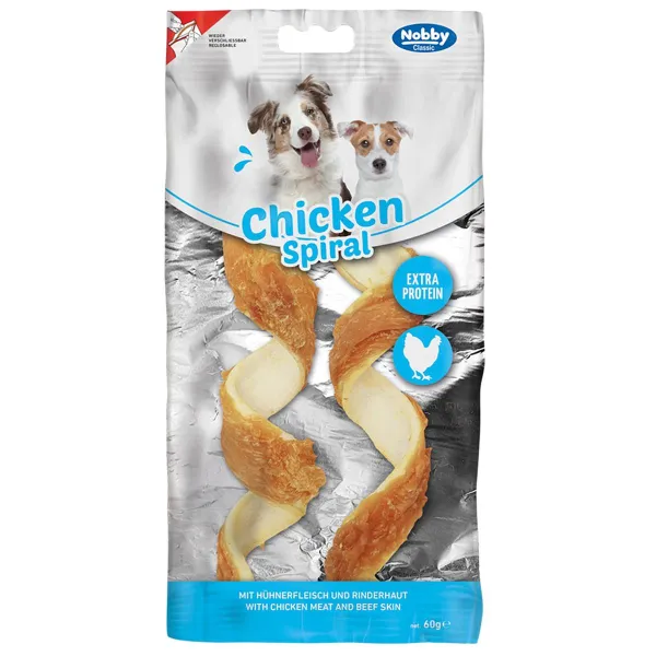 Nobby® Hunde StarSnack CLASSIC Barbecue Chicken Spiral ca. 60 g Nobby® Hunde StarSnack CLASSIC Barbecue Chicken Spiral ca. 60 g